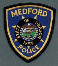 Medford Oregon Police Patch