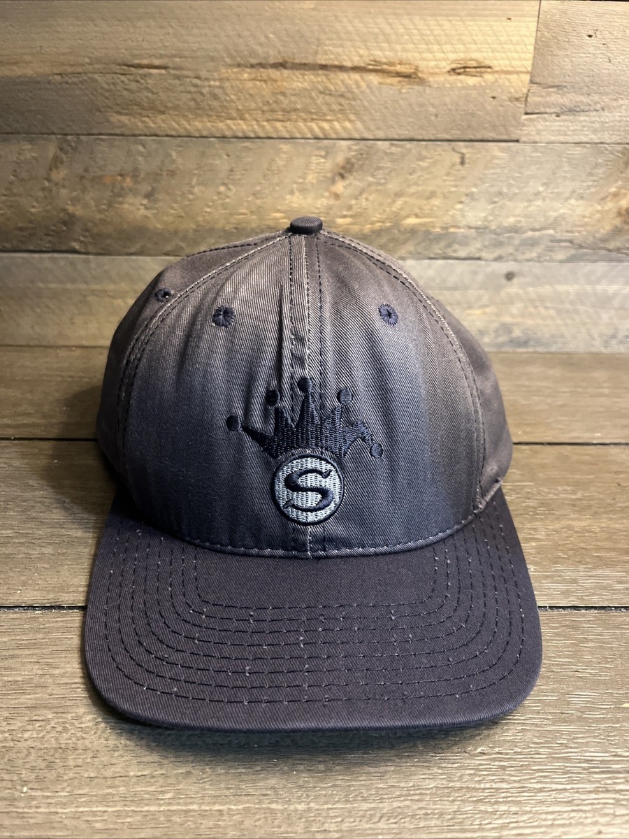 帽子 80s old stussy capz USA America vintage Vintage 90s Stussy Capz Crown Logo Snapback Hat Cap Made In
