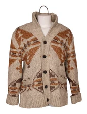 Schott Bros NYC Men's Motif Cardigan Size Large STYLE: SW1828