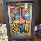 Marvel Limited Edition Metal Comic Panel Magneto Namor Art in Motion 0946/1000