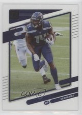 2021 Panini Clearly Donruss DK Metcalf #43 2y0