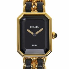 Used CHANEL H0001 Premiere GP Wrist watch Women Black