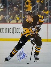 Rickard Rakell Signed 8.5x11 Photo Pittsburgh Penguins.
