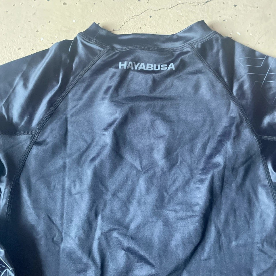 Camisa de compresión Hayabusa de manga larga para hombre grande con protección contra erupciones nueva con etiquetas Foto 3 de 3