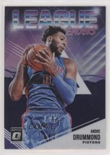 2018-19 Panini Donruss Optic League Leaders Purple Prizm Andre Drummond #2 1u6