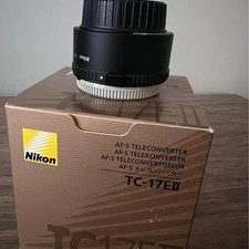 Nikon TC 17E II 1.7X Teleconverter AF S Lens Used Excellent Condition