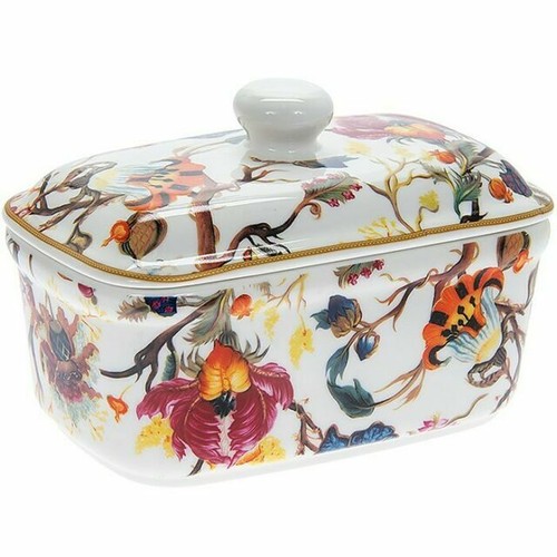ASA à table Butter Dish Small, Fine Bone China, Warm White, W
