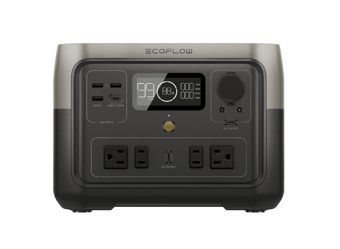 EcoFlow RIVER 2 Max Power Station 512Wh LFP Generator EcoFlow RIVER 2 Max Power Station 512Wh LFP Generator