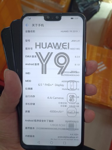 Huawei y9 2019 128GB Dual SIM Unlocked google play (Global) Android phone - Photo 6 sur 8
