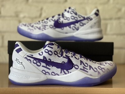 Nike Kobe 8 Protro Court Purple White FQ3549-100 Men Sz 11.5