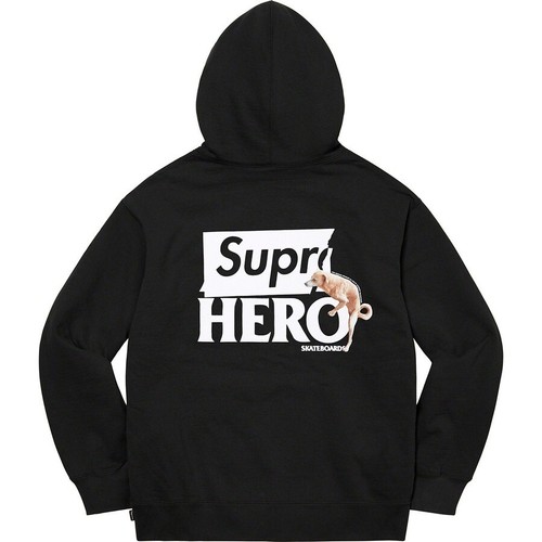 Supreme Antihero Kapuzenpullover schwarz XL - Bild 2 von 4