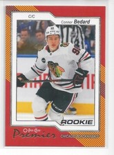2023 O-Pee-Chee Premier Connor Bedard Diamond Rainbow #P-91 card