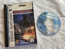 Robotica (Sega Saturn) - Case, Disc & Book (with reg card) USED (1995)