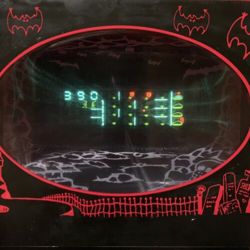 1982 Dracula Horror Monster Handheld Electronic Video Game Epoch Works W Manual - Picture 2 of 24