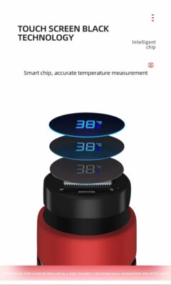TESLA 500ML Intelligent Thermos Temperature Display Stainless