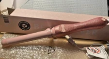 BeachWaver B1 Rotating 1" Curling Iron BW16H1 Pink Glitter