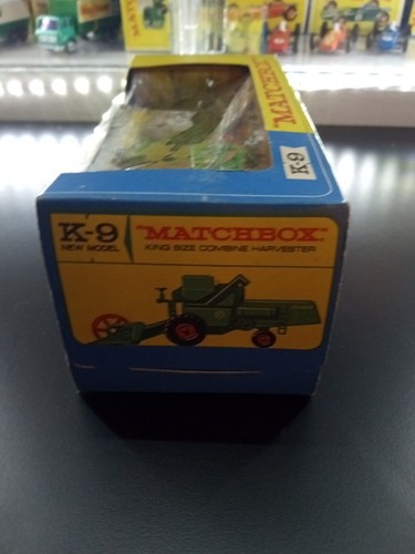 Matchbox K9B King Size Claas Combine Harvester 1967 In Original Box - Picture 7 of 9