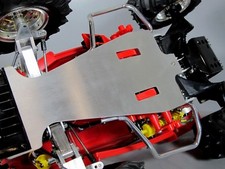 Bottom Chassis Plate & Side Rail Guard Tamiya 1/10 RC Monter Beetle Blackfoot