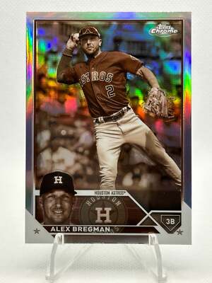 2023 Topps Chrome #205 Alex Bregman (Sepia Refractor)