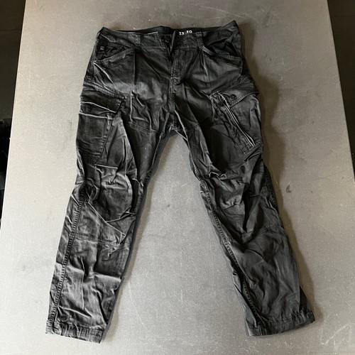 G-Star RAW Men's Rovic Zip 3D Straight Tapered Cargos, Grey | eBay