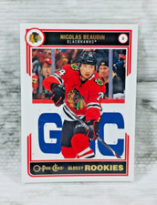 2020-21 UPPER DECK SERIES 1 #R-10 NICOLAS BEAUDIN O-PEE-CHEE RC GLOSSY ROOKIES!
