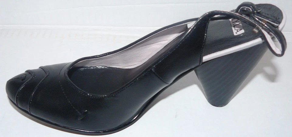 Nuevo N.Y.L.A. Zapatos de tacón, zapatos de salón Zahara negros 9 B (NYLA) Foto 4 de 4