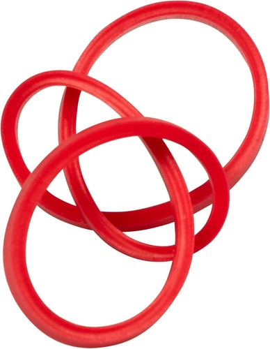 Durable Size 33 Red Rubber Bands - 100 Count for Home, School, Office - Picture 6 of 8