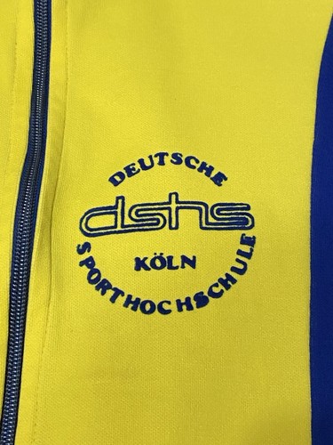 German Sport University Köln Track Jacket Men's Football Vtg M1 - Picture 3 of 10