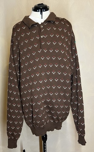 Boston Traders Men’s Grandpacore Pure Wool Long Sleeve Pullover Sweater|Size:L - Picture 24 of 24