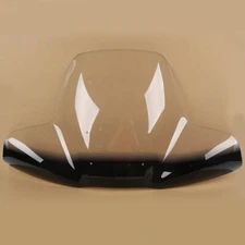 2-TONE Large ATV Windscreen Windshield Fit For Honda Yamaha Kawasaki ATVs Can-Am