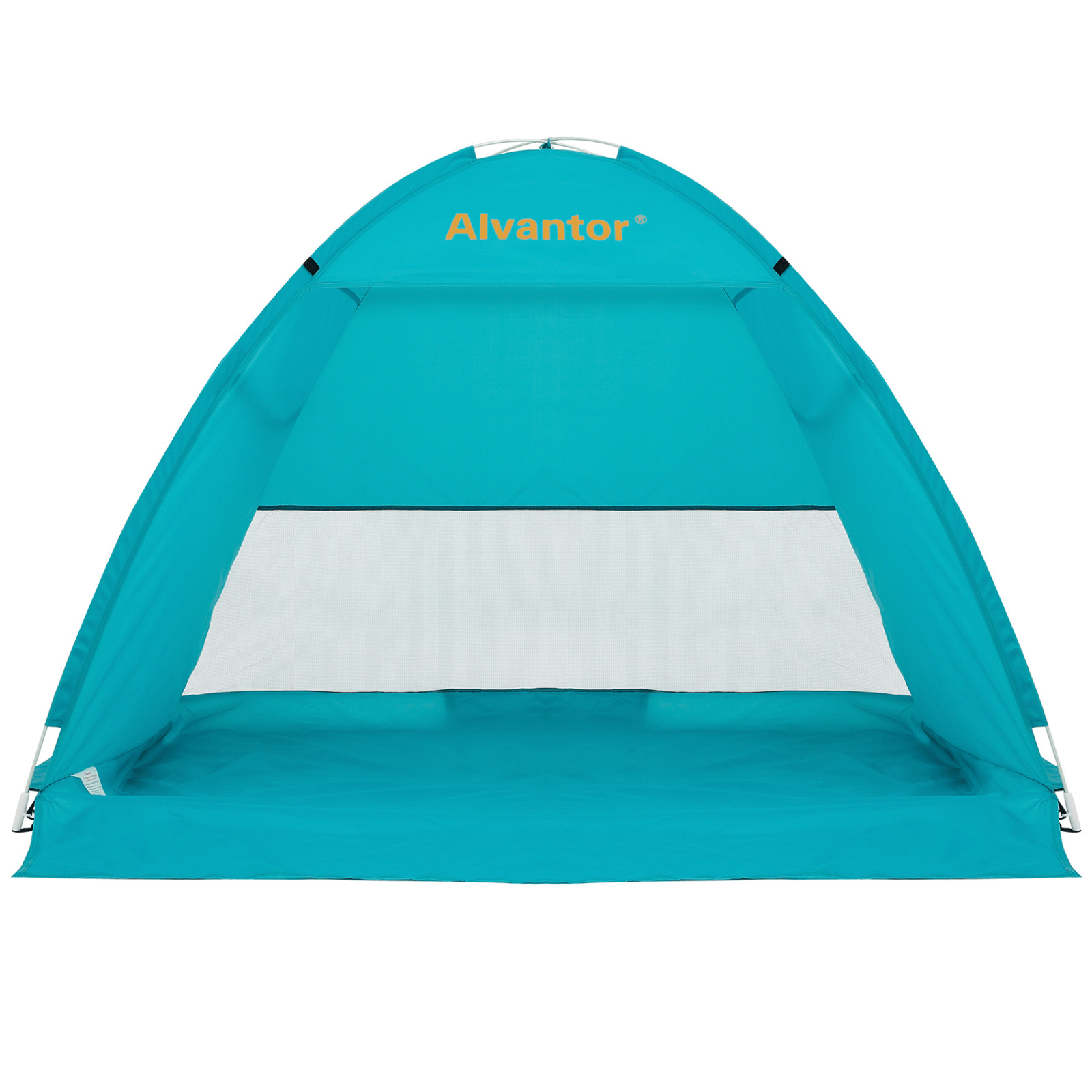 Pop Up Beach Tent, 4 Persons Easy Setup Sun Shelter Canopy UPF 50+ UV Protection