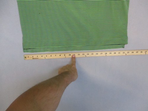 Footjoy Polo Shirt Mens L Green Blue Striped Lightweight Golf Large - Bild 6 von 11