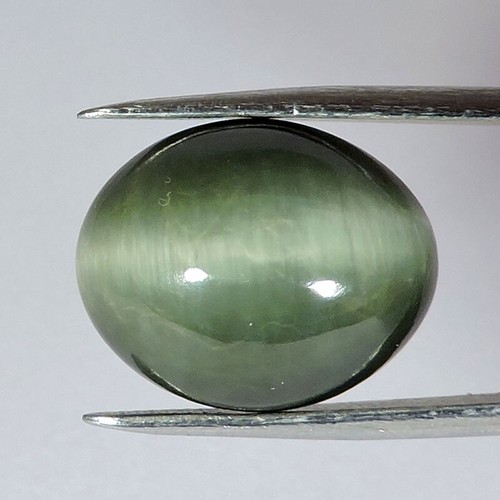22.80Cts Great Genuine Cat's Eye Quartz Oval Shape Cabochon Loose Gemstone