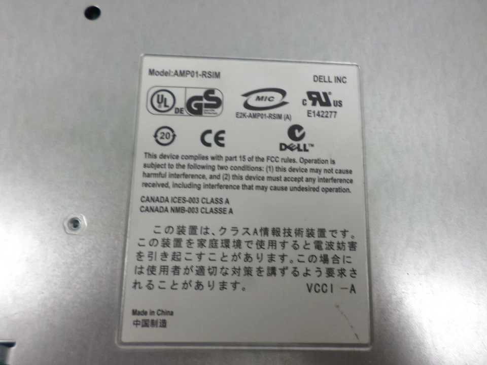 Controlador Dell MW726 iSCSI de 2 puertos para PowerVault MD3000i AMP01-RSIM solo piezas Foto 3 de 4