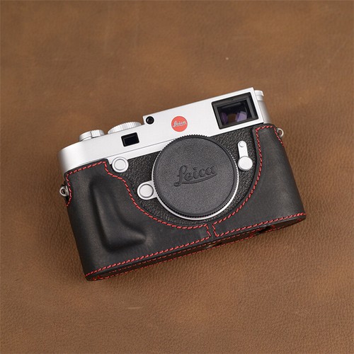 Leather Half Case For Leica M10 M10P M10M Camera Retro Protective Case Handmade - 第 2/15 張圖片