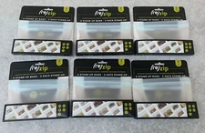 (6 Packs of 2) Rezip Standup Leakproof Reusable Storage Bags (6x8oz 6x16oz)