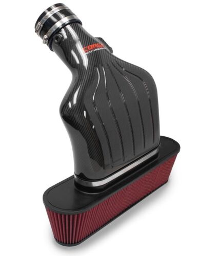 Corsa 44108-1 Carbon Fiber Cold Air Intake 2006-2013 Corvette C6 Z06 LS7 7.0L