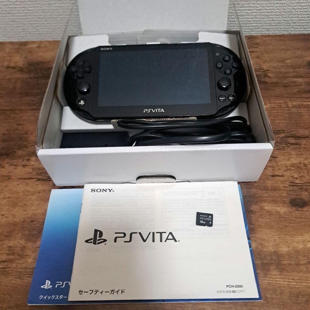 SONY - PSVITA PCH-2000 16GB  PlayStation セット SONY - PSVITA PCH-2000 16GB PlayStation セット PS Vita PCH