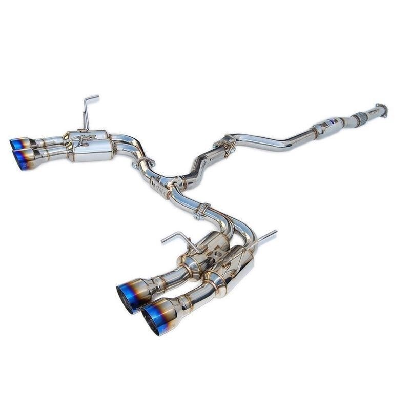 パーツ invidia r400 WRX STI GVB,GVF,VAB,VAG Invidia Gemini R400 Cat-Back Exhaust 2008-2014 WRX/2011-2014