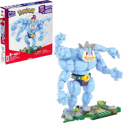 MEGA Pokmon Actionfigur Bauspielzeug, Machamp mit 399 Teilen, 1 beweglicher Ch