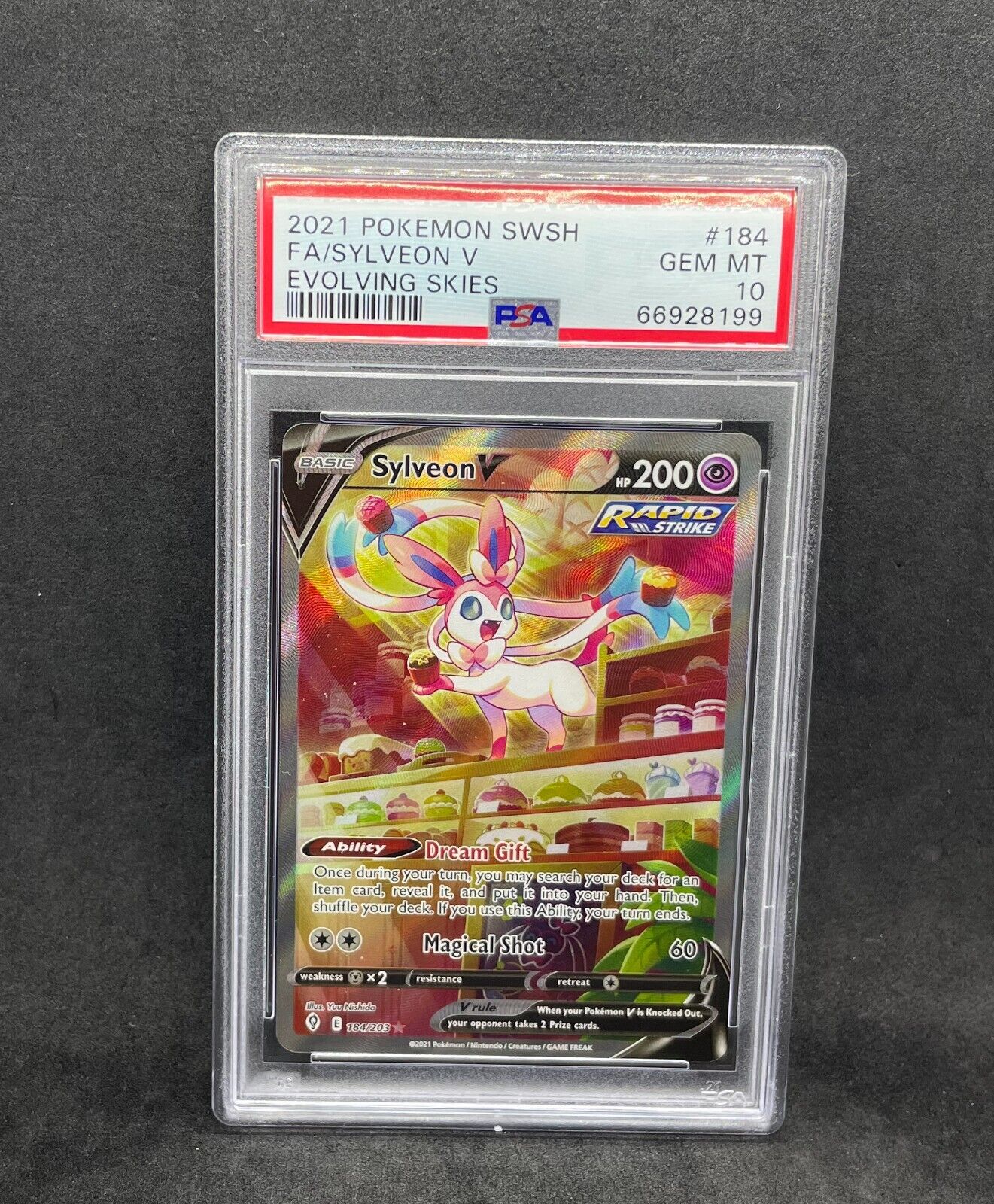 Sylveon-V (184/203), Busca de Cards