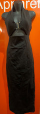 🔥Zara Cut Out Halter Dress, Black, NEW, Size XS, RRP £50, b93