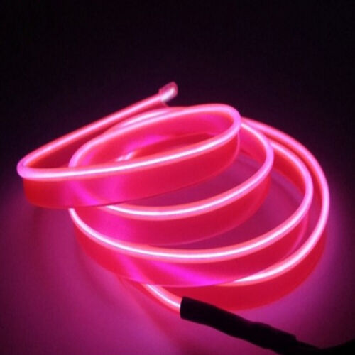 Car Interior Light Atmosphere Ambient Light Tube LED Strip Flexible Neon Lamp - Picture 15 of 18