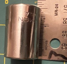 Vintage Craftsman Socket--# 47508 -3/4"- 12 Point--Used- V -1/2" Drive
