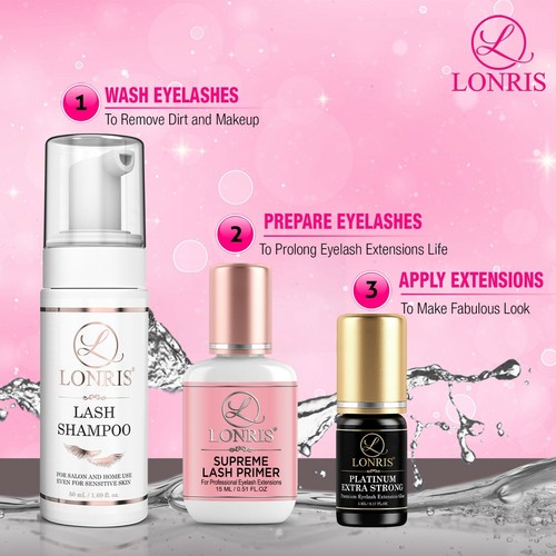 8-9 weeks - Lonris EXTRA STRONG Eyelash Extension Glue Volume | Professional 5ml - Picture 5 of 11