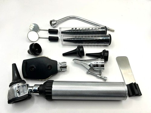 Otoskop Ophthalmoskop Set Ohrenleuchte Diagnose Ohrtrichter Otologie HNO - Bild 2 von 6