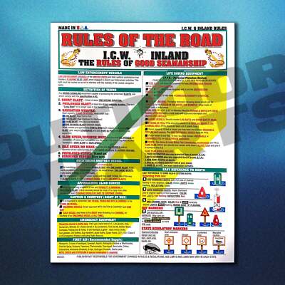Rules of The Road Good Seamanship #2 (Intercoastal & Inland Rules ...