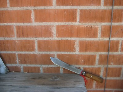 1920s Antique 7 1/2'' Blade *** SAMUEL LEE *** LF&C Carbon Butcher Knife USA