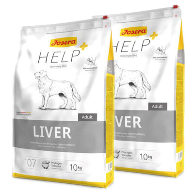 2 x 10 kg Josera Help Liver Hund Unterstützung bei chronischer Leberinsuffizienz