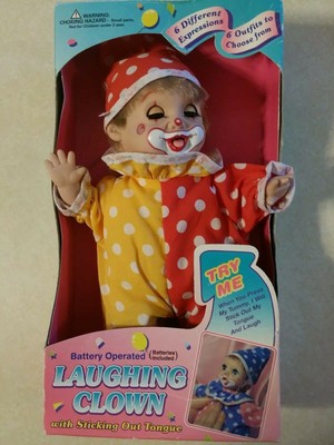remco laughing clown doll